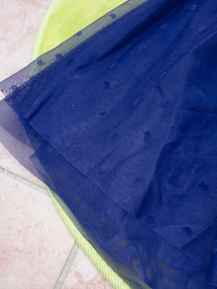 Ensemble jupe gilet violet DPAM taille 10 ans - photo numéro 2