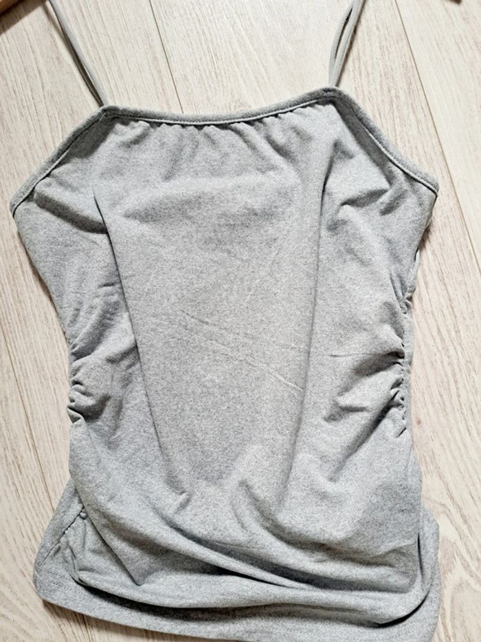 Tank top débardeur blouse t-shirt esprit vintage - photo numéro 2