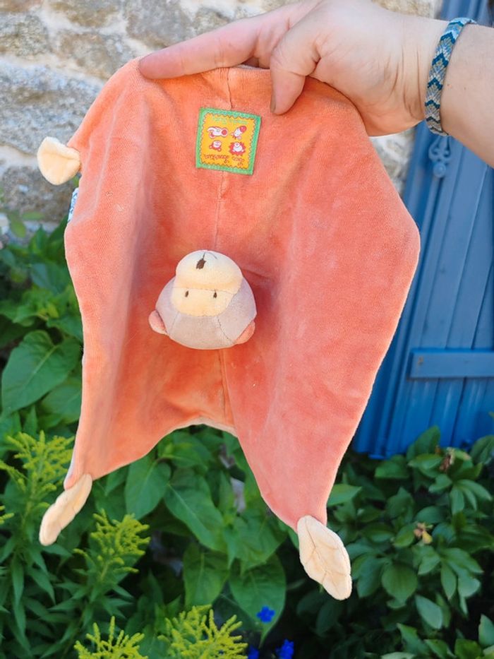 Doudou plat moulin roty - singe les loustics - photo numéro 8