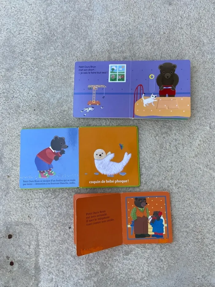 Lot de 3 livres épais - Petit Ours Brun - photo numéro 2