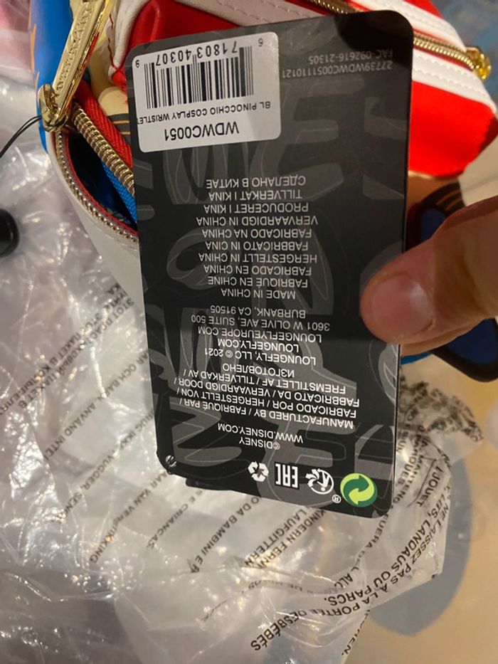 Sacoche ceinture Pinocchio disney - photo numéro 2