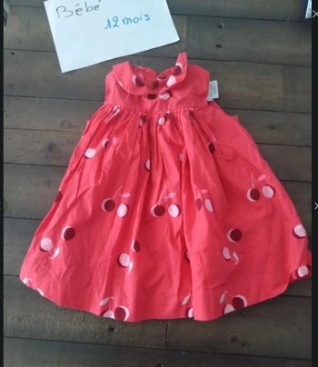 Robe été Jacadi bébé fille 12 mois