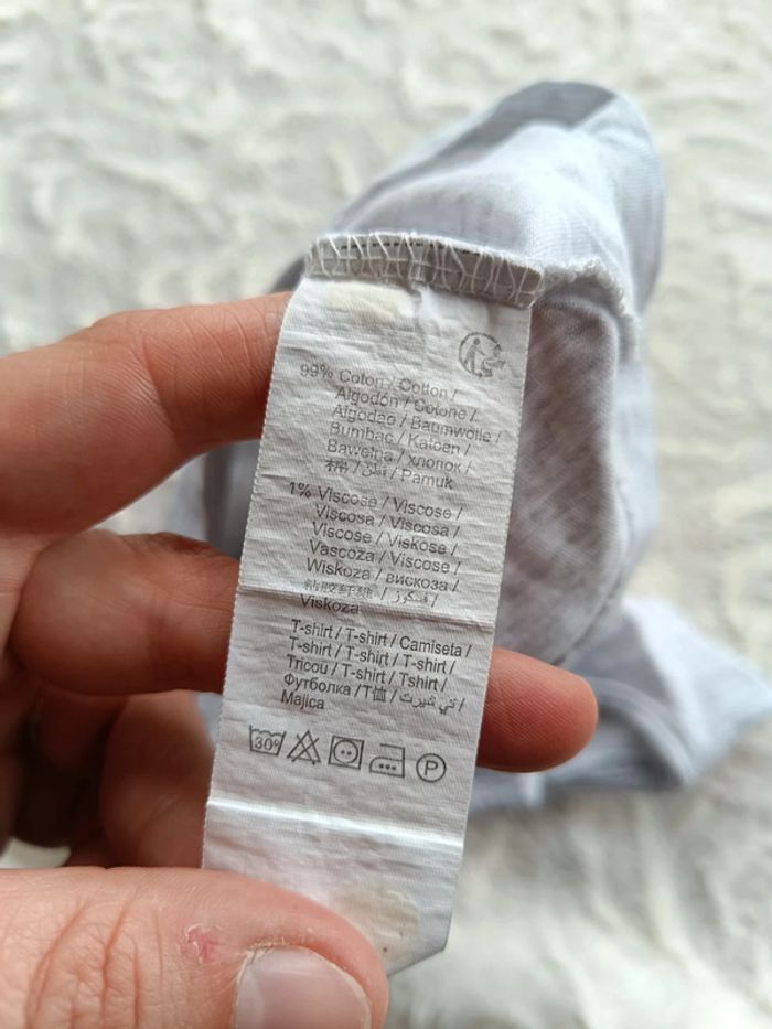 Tee shirt long tunique manches courtes ou robe courte Fille 1 mois Kiabi - photo numéro 6