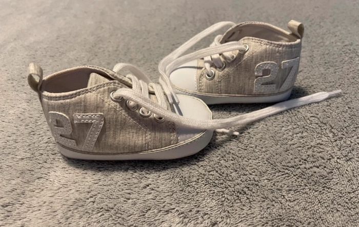 Chaussures bébé, 6/9 mois, neuve - photo numéro 2