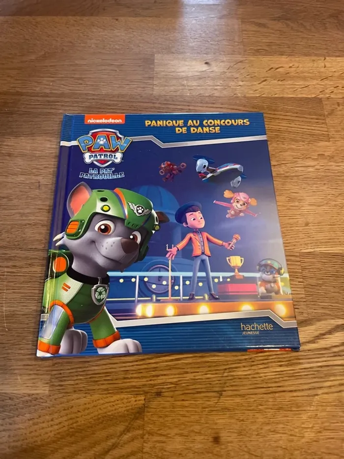 Livre Panique au concours de danse de la Pat Patrouille Paw Patrol