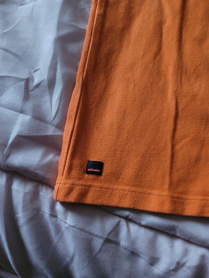 polo catimini orange 10ans  (6e) - photo numéro 2