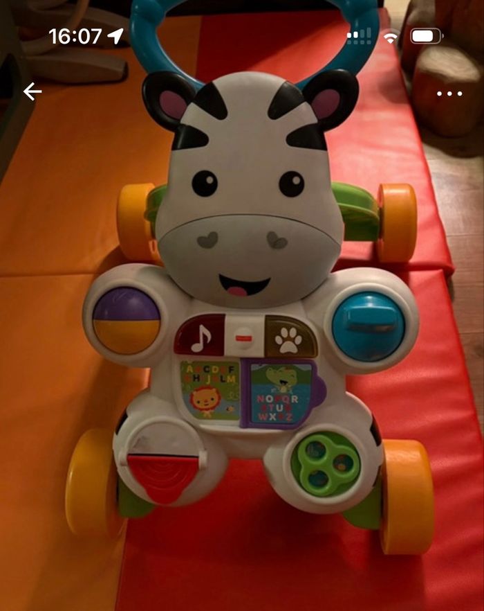 Trotteur zèbre Fisher Price - photo numéro 2