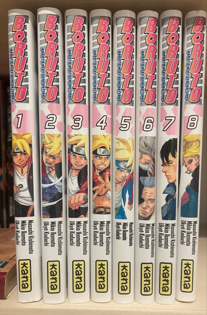 Manga Boruto 1 à 8