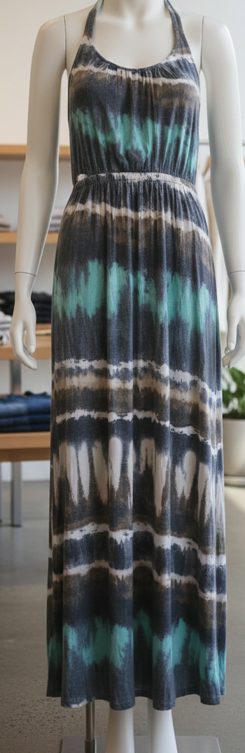 robe longue d'été femme taille 38 marque AJC