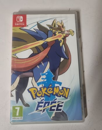 Nintendo Switch – Pokémon Épée – Jeu complet excellent état