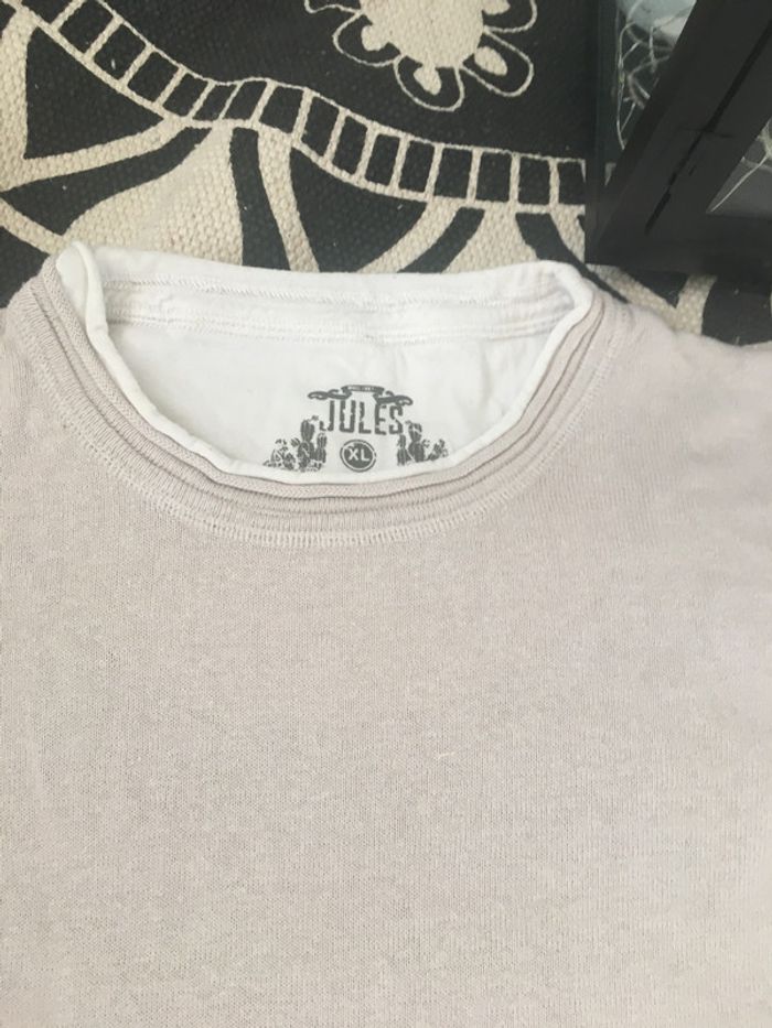 Pull léger Jules beige - photo numéro 2