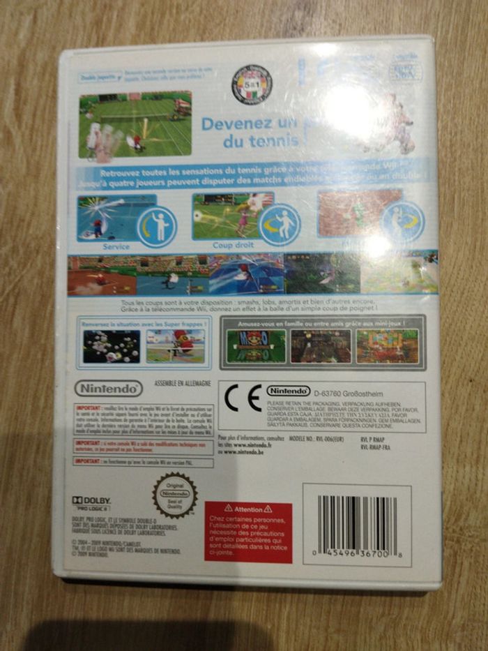 Mario power tennis wii - photo numéro 2