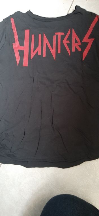 Tee shirt manches longue noir