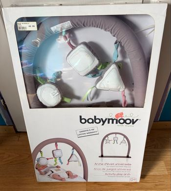 Arche d’éveil universelle Babymoov – Taupe – TBE – Carton d’origine