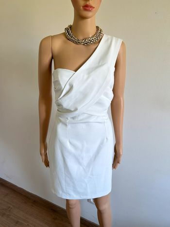 Robe blanche sans manches Morgan taille 40 TBE