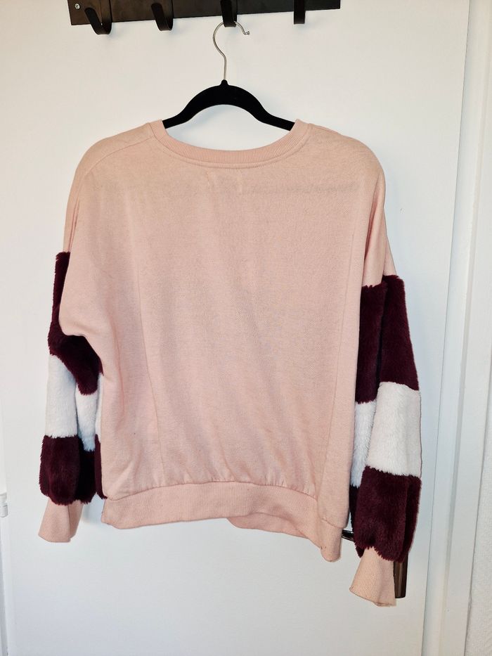 Pull rose moumoute Jennyfer - photo numéro 4