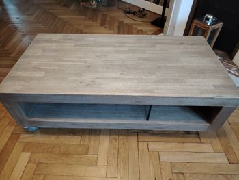 Table basse H&H Acacia Massif