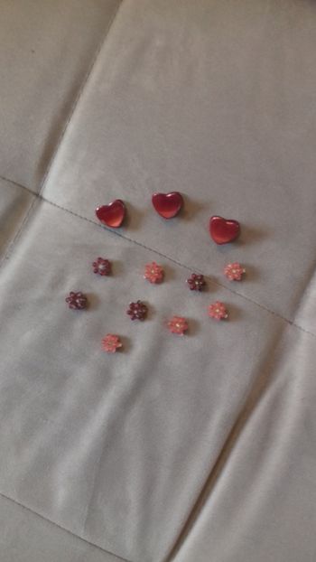 Lot mini-pinces à cheveux