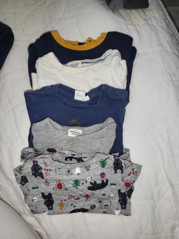 Lot t shirt manche longue