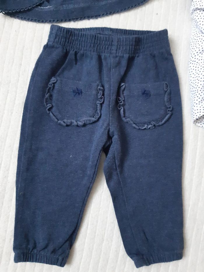 Ensemble boléro, robe et pantalon Gymp 3 mois - photo numéro 3