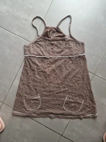 Tunique à bretelles
