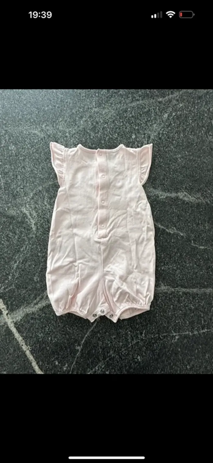 Combi short fille 3 mois Hugo Boss