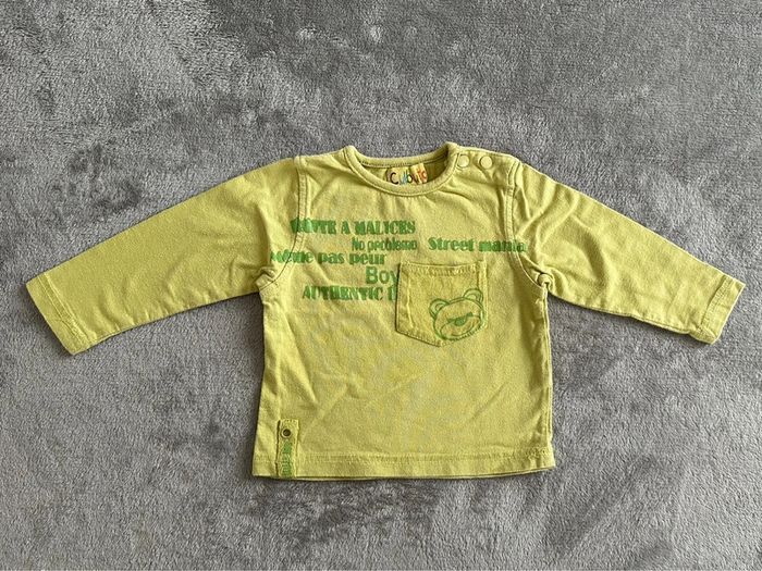 T-shirt manches longues - 6 mois - Culbuto