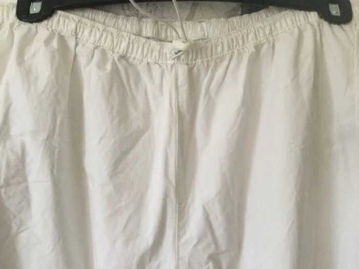 Pantalon parachute blanc T38 - photo numéro 2