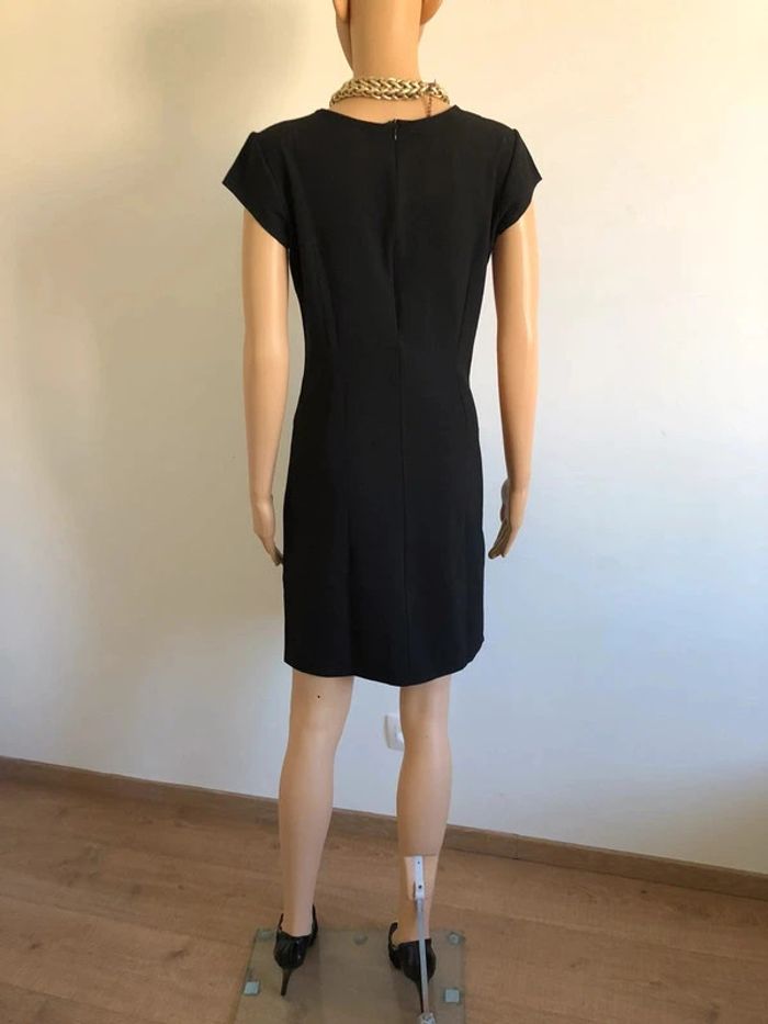 Robe noire et blanche neuve à manches courtes Black Lab taille S - photo numéro 8