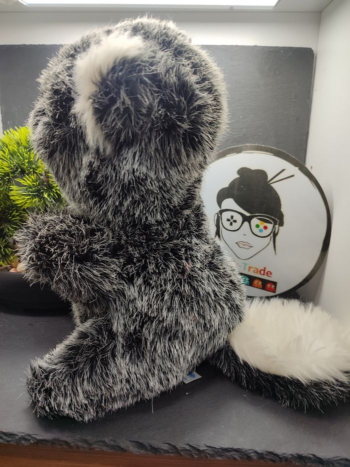 peluche ancienne castor écureuil gris blanc bettella france Bettella Vintage - photo numéro 2