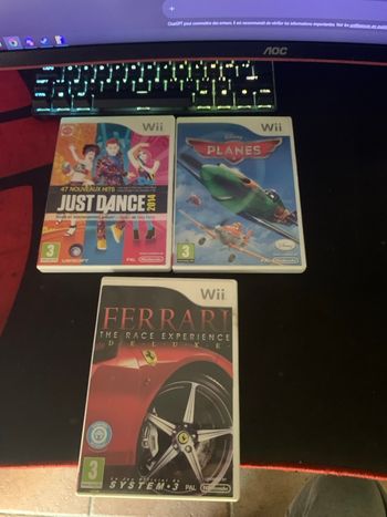 Lot jeux WIi