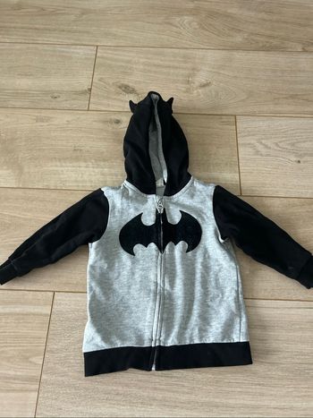Veste zippé bébé Batman