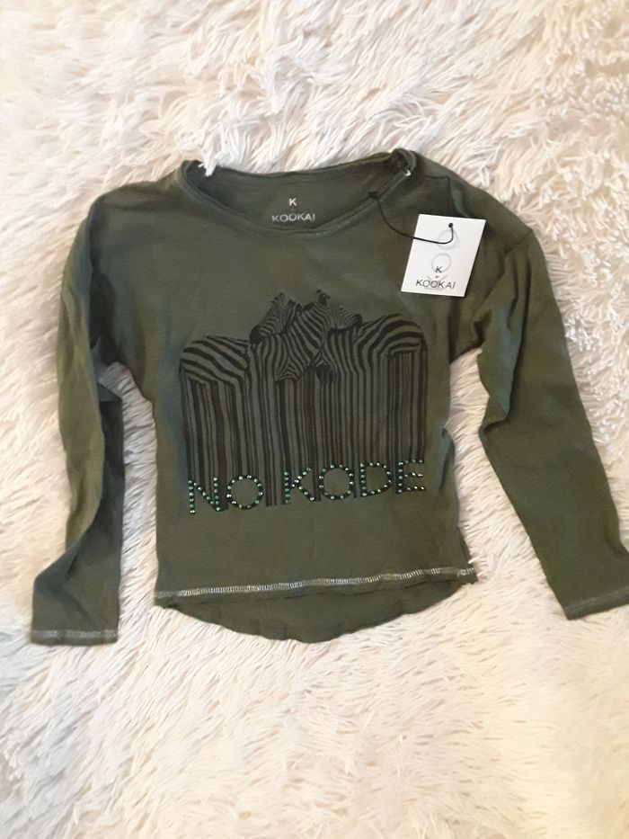 T-SHIRT FILLE 6 ans KOOKAI - photo numéro 3