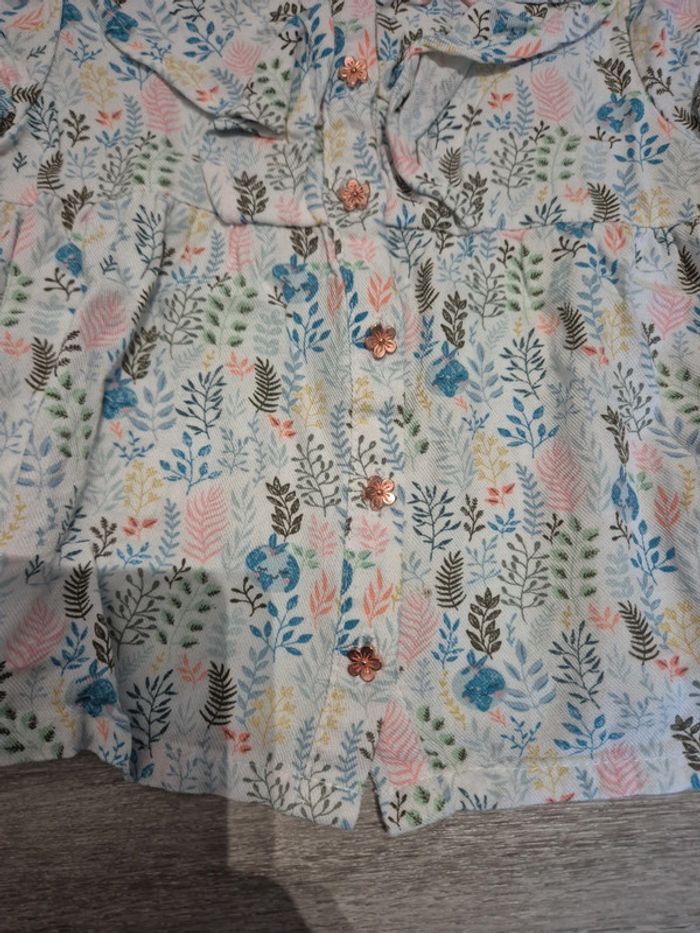 Blouse manches courtes à fleurs Sergent Major - photo numéro 4