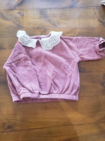 Petit sweat à col verbaudet