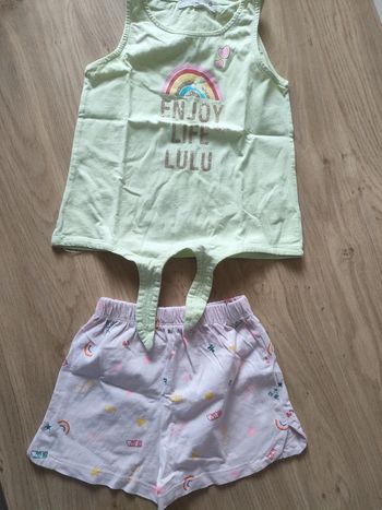 Pyjashort 4 ans