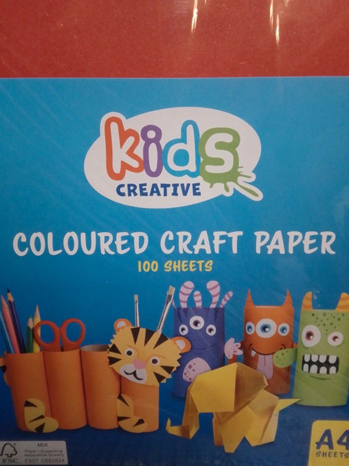 Papier de couleur A4 multicolore x100 - photo numéro 3