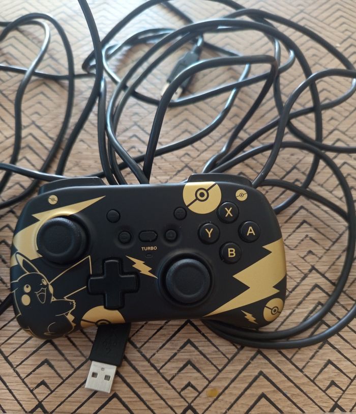 Manette fil switch pokémon - photo numéro 3