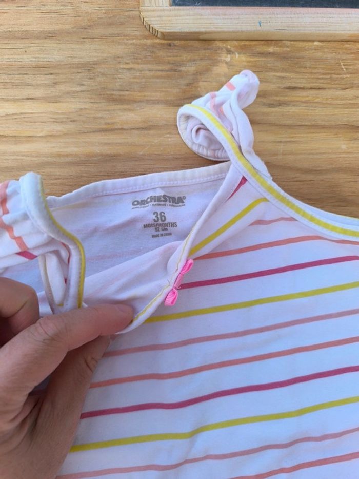 Lot de 2 combishorts marque Orchestra taille 3 ans en très bon état - photo numéro 2