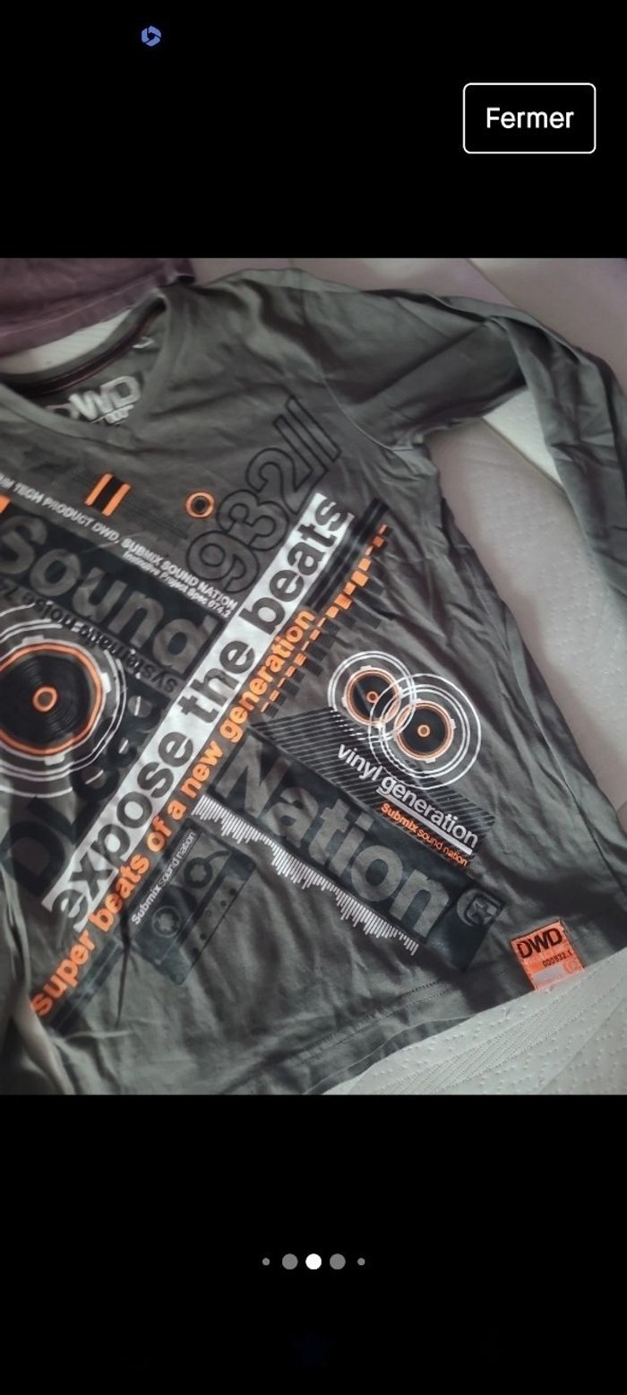 Lot t shirt manche longue - photo numéro 5