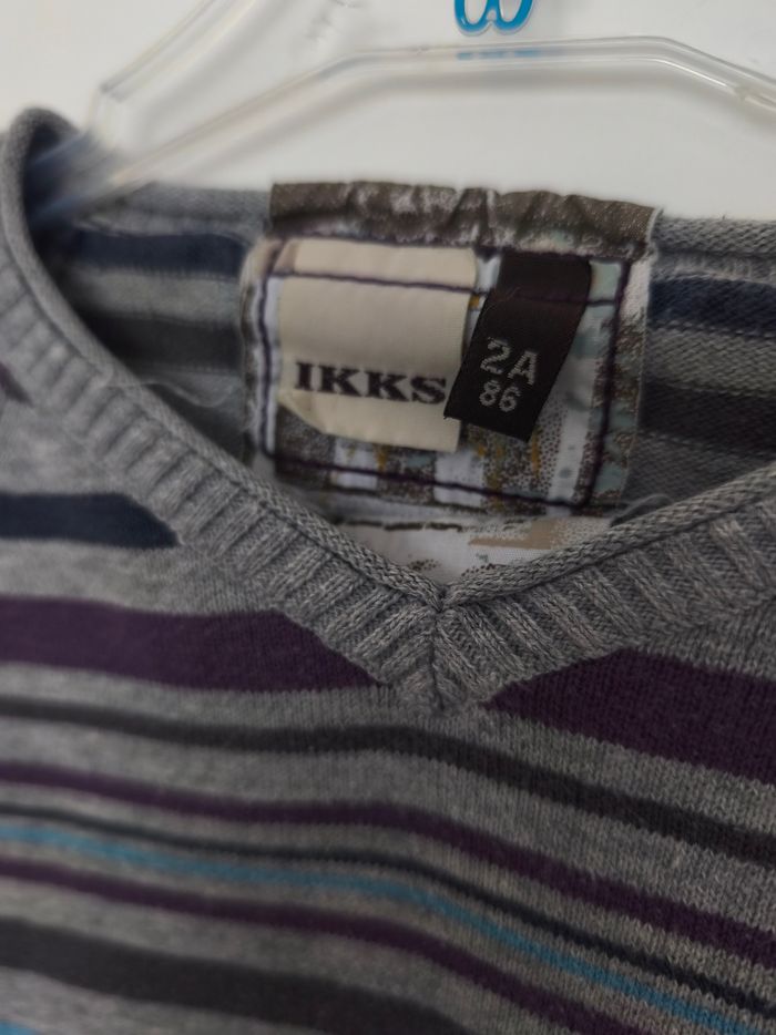 Pull rayé IKKS - photo numéro 3