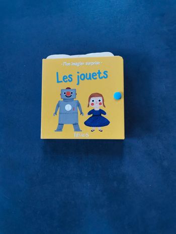 Livre bébé mon imagier surprise les jouets