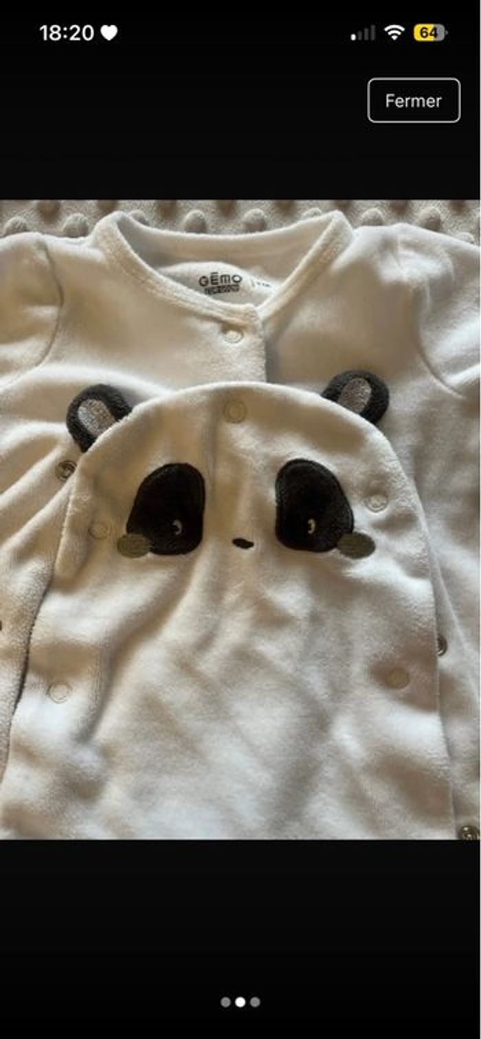 Pyjama 1 mois - photo numéro 2