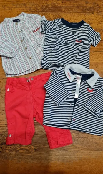 Lot de 4 pièces - Sergent Major - 6 mois