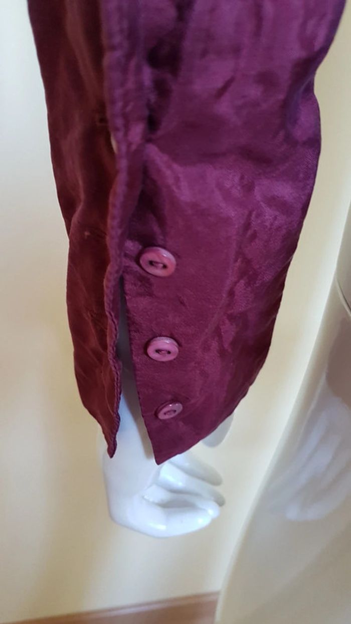 Chemisier manches longues effet froissé - photo numéro 5