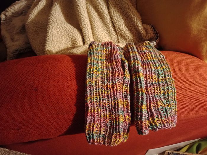 Mitaines multicolores - photo numéro 5