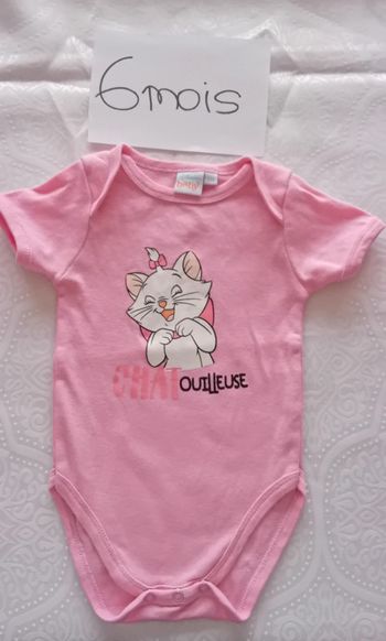 Body manches courtes Marie