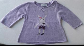 Pull 3 mois 60 cm Du pareil au même