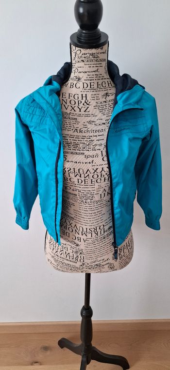 Veste de pluie, bleu, quechua, 6 ans