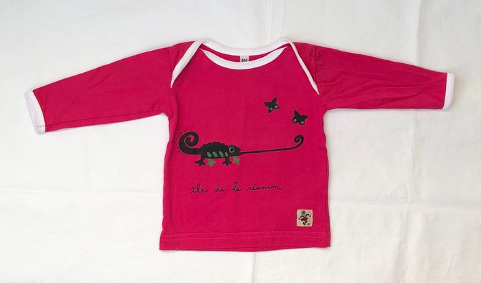 Lot de 2 t-shirts Baobab compagnie et Plus Collection 6 mois - photo numéro 3